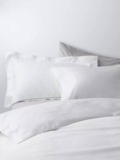 John Lewis John Lewis 600 Thread Count Stitch Trim Cotton Duvet Cover- Buy online at McGrocer