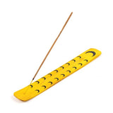 Superdrug Myga Incense Holder Yellow Moon Natural Wood Decor- Buy online at McGrocer