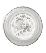 Harrods Wedgwood Bone China Silver Tonquin Plate 34cm- Buy online at McGrocer