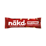 Holland & Barrett Nakd Fruit & Fibre Strawberry & Raspberry Bar 44g- Buy online at McGrocer