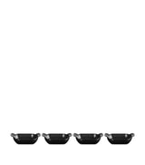 Harrods Set of 4 Cast Iron Rectangular Mini Bakers with Enamel Interiors, 300ml Each- Buy online at McGrocer