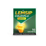Boots Lemsip Cold and Flu Lemon 10 Sachets- Buy online at McGrocer