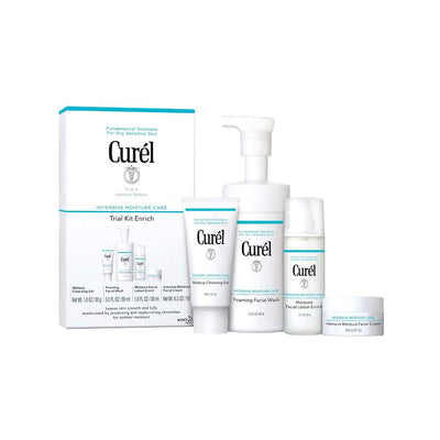 Boots Curél Enrich 2 Week Trial and Travel Kit for Dry Sensitive Skin- Buy online at McGrocer