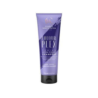 Boots Charles Worthington Colourplex Ultra Violet Shampoo Blonde Hair Care 250ml- Buy online at McGrocer