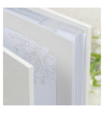 Amore by Juliana grey floral 5x7 50-page album, imported from the UK