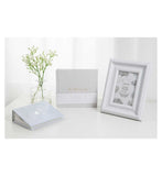 Amore by Juliana grey floral 5x7 50-page album, imported from the UK
