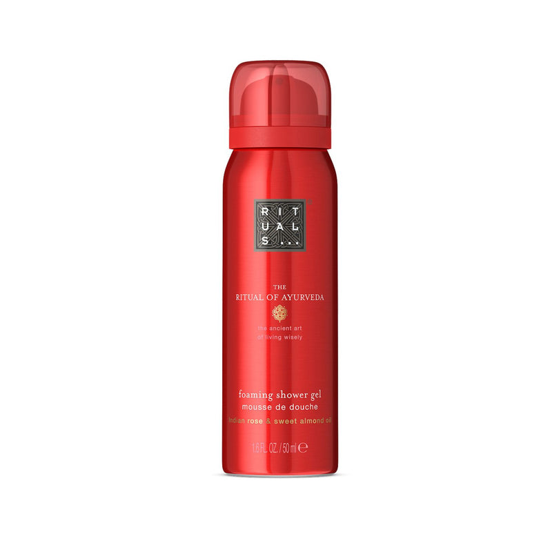 Rituals foaming shower gel Sweet Almond & Indian Rose 50ml (British brand)
