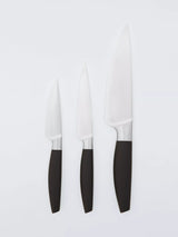 John Lewis John Lewis Soft Grip Stainless Steel Kitchen Knife Set, 3 Piece- Buy online at McGrocer