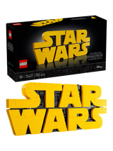 John Lewis LEGO Star Wars Brick-Built Logo Sign Building Set- Buy online at McGrocer