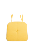 Business & Pleasure Co. garden dining chair cushion yellow, UK version