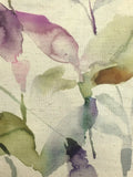 Voyage Naura furnishing fabric leaf print design, UK version