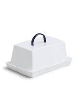Harrods Feldspar Fine Bone China Cobalt Butter Dish- Buy online at McGrocer