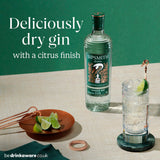 Sipsmith London Dry Gin 70cl bottle, imported from the UK