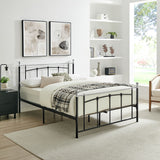 Argos Argos Home Yani Kingsize Metal Bed Frame Black- Buy online at McGrocer