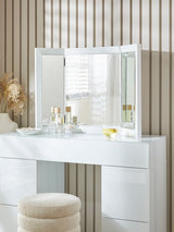 Next Sloane White Collection Luxe Dressing Table Mirror 60cm x 90.5cm- Buy online at McGrocer