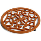 Sainsburys Habitat Cast Iron Trivet - Orange- Buy online at McGrocer
