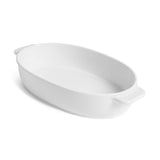 Sainsburys Habitat Riko Ceramic Oval Roasting Dish 32x20x6cm- Buy online at McGrocer