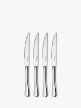 John Lewis Robert Welch Radford Bright Stainless Steel Steak Knives, Set of 4- Buy online at McGrocer
