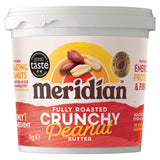 Sainsburys Meridian Crunchy Peanut Butter 100% Nuts 1kg- Buy online at McGrocer