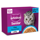 Whiskas cat food pouches Fish Favourites in Jelly 12x85g, UK version