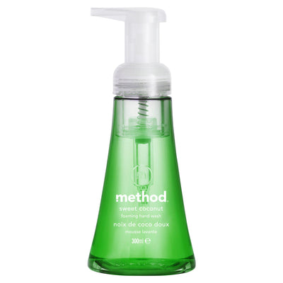 Sainsburys Method Foam Hand Wash Sweet Coconut Gentle Cleaning 300ml- Buy online at McGrocer