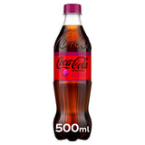 Coca-Cola Zero Sugar Cherry Flavour Cola 500ml - British product