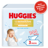 Huggies Pure Extra Care Sensitive baby wipes 144 pack, UK version