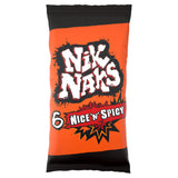 Sainsburys Nik Naks Nice N Spicy Corn Snacks 6 x 20g- Buy online at McGrocer