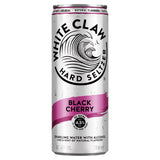Tesco White Claw Hard Seltzer Black Cherry 330ml- Buy online at McGrocer