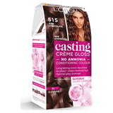 Sainsburys L'Oreal Paris Casting Creme Gloss Semi-Permanent Hair Dye Iced Chocolate Cool Brunette Brown 515- Buy online at McGrocer