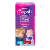 Sainsburys Calpol Infant Paracetamol Oral Suspension Sugar Free Strawberry 100ml- Buy online at McGrocer