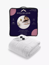 John Lewis Dreamland Sherpa Electric Underblanket White Full Bed Size- Buy online at McGrocer