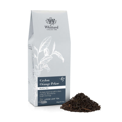 whittard Whittard Ceylon Orange Pekoe Loose Leaf Black Tea, 100g- Buy online at McGrocer