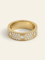 selfridges Cartier LOVE 18ct Yellow Gold 1.23ct Diamond Ring- Buy online at McGrocer