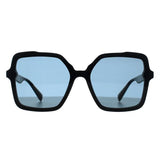 Superdrug Ana Hickmann HI9195 Women's Sunglasses - Black Blue- Buy online at McGrocer