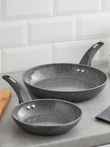 Next Tower Grey 2 Piece Frying Pan Set 20cm 28cm- Buy online at McGrocer