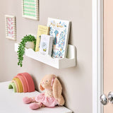 Argos Habitat Kids Scalloped Bookcase White H12 x W60 x D12 cm- Buy online at McGrocer