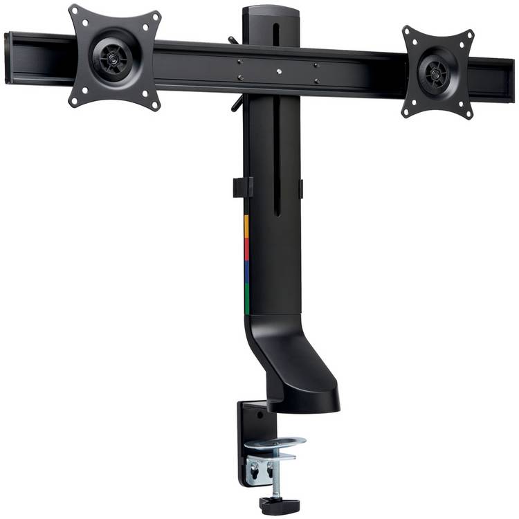 Kensington SmartFit black dual monitor arm - British product