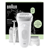 Argos Braun Silk-epil 7 SE7-241 Wet & Dry Cordless Epilator- Buy online at McGrocer