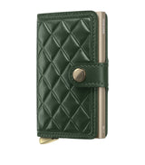 Harrods Secrid Premium Leather Embossed Diamond Miniwallet- Buy online at McGrocer
