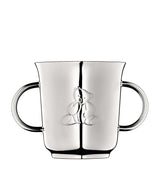 Harrods Christofle Charlie Bear Silver-Plated Baby Cup- Buy online at McGrocer