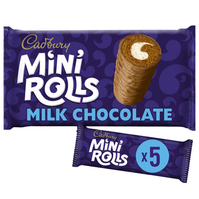 ASDA Milk Chocolate Mini Cakes with Vanilla Filling 5 Pack- Buy online at McGrocer