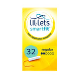 Lil-Lets Smartfit Non-Applicator Tampons Regular 32 Pack, UK version
