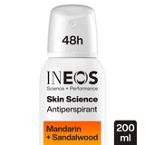 M&S INEOS Skin Science Antiperspirant Deodorant Mandarin & Sandalwood 200ml- Buy online at McGrocer