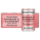 M&S Fever-Tree Light Rhubarb & Raspberry Tonic Water Cans 8 x 150ml- Buy online at McGrocer