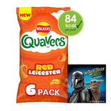 M&S Quavers Red Leicester Cheese Flavour Multipack Crisps 6 Pack- Buy online at McGrocer