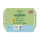 M&S M&S Organic Free Range Large Eggs 6 per pack- Buy online at McGrocer