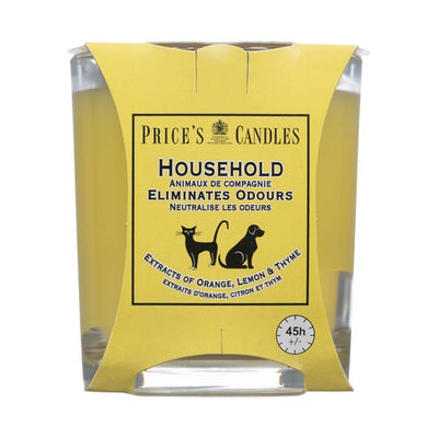 M&S Price's Household Odour Eliminating Candle Jar 83mm x 74mm- Buy online at McGrocer
