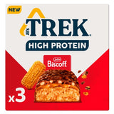 M&S Trek High Protein Biscoff Protein Bars Multipack 3 x 44g- Buy online at McGrocer