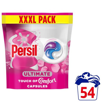 M&S Persil Ultimate Touch of Comfort Laundry Washing Capsules 54 Washes- Buy online at McGrocer